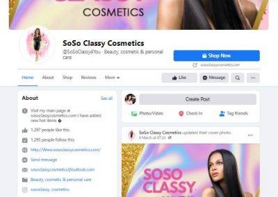 SoSo Classy Cosmetics